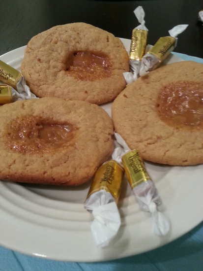 PB  Caramel cookies